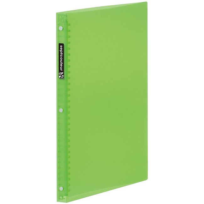 Maruman F481B-03 Loose Leaf Binder, A4, Septocrulle, 30 Holes, Green