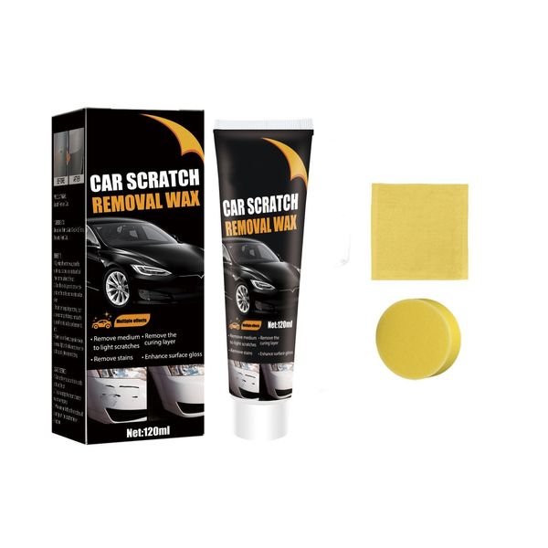 Car Scratch Repair Paste, 2024 New Car Scratch Remover for Vehicles, Fix Car Scratch Car Paint Repair Scratch Removal, Car Paint Scratch Repair Polishing Wax Kit for Car Deep Scratches (1)