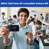 Mega R3 2560 Project Starter Kit Compatible with IDE - Including 16 Tutorials