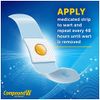 Compound W Maximum Strength One Step Invisible Wart Remover Strips, 14 CT, 2 Pack