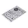 YYlingx 2 Pcs Happy Birthday Embossed Folders, Plastic Embossed Folder for DIY