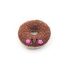 Pebble Friendly Doughnut Rattle - Chocolate