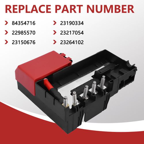84354716 Battery Distribution Fuse Block, Compatible with 2015-2020 GMC Yukon Chevrolet Suburban Tahoe Cadillac Escalade, 2014-2016 Chevy Silverado GMC Sierra 1500 2500HD 3500HD Replace# 22985570