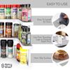 2-Tiered Spice Rack Organizer Expandable for Cabinet and Pantry Storage