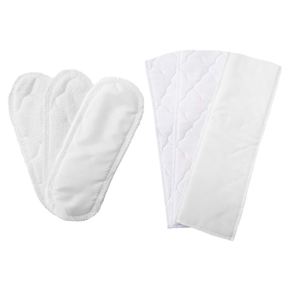 Washable Absorbent Incontinence Pads - Max 3 Pack and Mini 3pack - Various Absorbency Levels