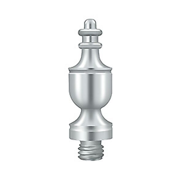 1-3/8" Height Urn Tip Decorative Finials For Hinges Polished Chrome