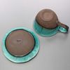 Mino Ware 589-10 Shinkai Coffee Bowl Plate