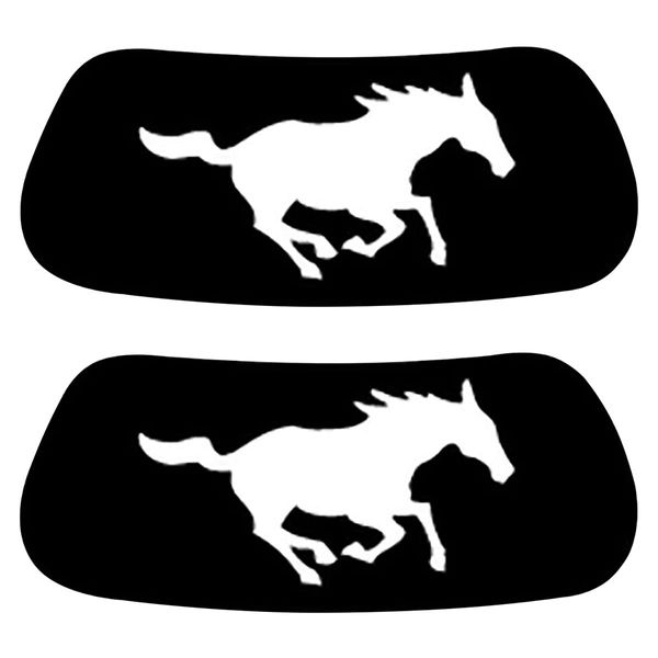 Anderson's Mustang Silhouette EyeBlacks, 12 Pairs per Package, School Spirit, Spirit Gear, Sports Fan Gear, Football Cheerleader Accessories, Homecoming