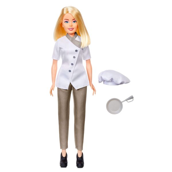 MGA Entertainment Dream Ella I AM A Baker Aria Fashion Doll, Includes Chef Jacket, Hat & Pan Accessories, Blonde Hair, Career Play Pretend Gift for Kids, Toys for Girls & Boys Ages 3 4 5+ Years