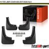 4x Splash Guards Mud Flaps Mudguards for Jeep Compass 2017-2023 suv Rear & Front
