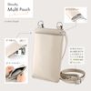 Luplus Pouch "SHOULTY Multi POUCH" Minimal Type Pistachio