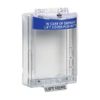 STI-13110B (STI-6531B) Universal Fire Alarm Stopper, Surface Mount (Blue)