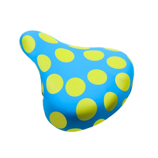 O.M.C TOKYO Saddle Cover, Polka Dot, Bicycle Saddle Cover, Waterproof, Saddle Cover, Dustproof, Rainy Season Protection, Water Repellent, Easy to Put On and Take Off, Stretchy, Sun Protection, Bicycle