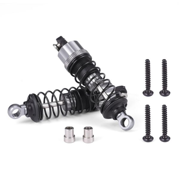 HAIBOXING RC Car Protector 1/12 Scale Accessories Aluminum Capped Oil Front Shocks Apply to HBX 903& 905 & 12815(90201F)