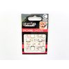 FIORI STICKER E FRENCH DORATO