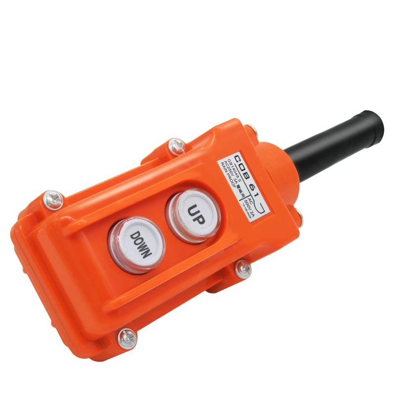 mxuteuk Rain Proof Up-Down Switch Control Station, Crane Pendant Hoist ...
