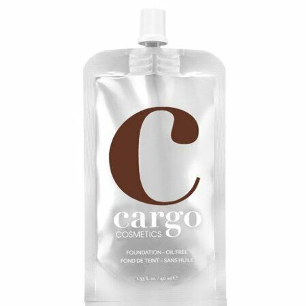 2 Pack Cargo Cosmetics Liquid Foundation, Deepest Chocolate, 1.33 Fl Oz