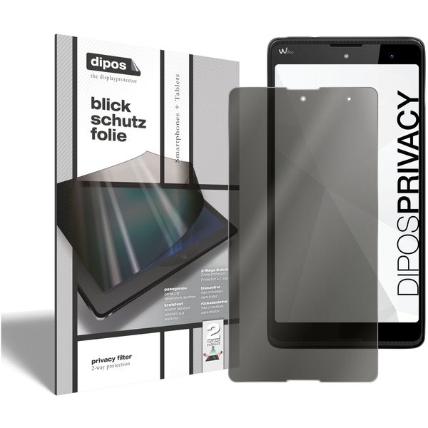 Screen Protector for Wiko Robby (vertical) Anti-Spy Protection