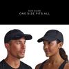 2XU UK Unisex Run Cap, Black, OSFA