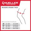 MUELLER Neoprene Upper Leg Protection - L, Black