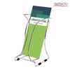 Deflecto 1/3 A4 Portrait Single Compartment Wire Literature Holder