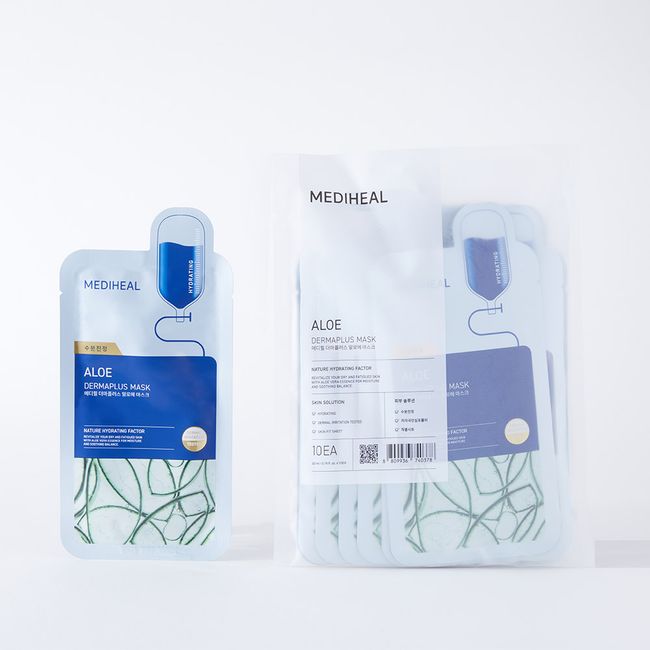 Mediheal Derma Plus Aloe Mask 10 sheets 22ml