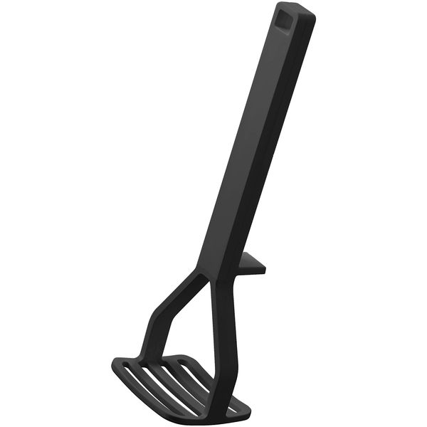 Yamazaki 6361 Silicone Handle Potato Masher, Black, Approx. W 2.4 x D 2.0 x H 7.9 inches (6 x 5 x 20 cm), Tower Tower, Dishwasher Safe, Kitchen Tools