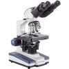 AmScope 40X-2500X LED Lab Binocular Compound Microscope with 50pc Blank Slides