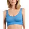 Calida Damen Elastic BH, azurit Blue, 36-38
