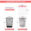 Small Trash Bags,  192 Count 4 Gallon Drawstring Extra Thick Garbage Bags Wasteb