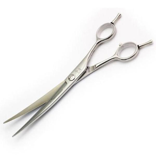 Dog Grooming 7 inch Curved Scissors Hairdressing Scissors Hair Styling Hair