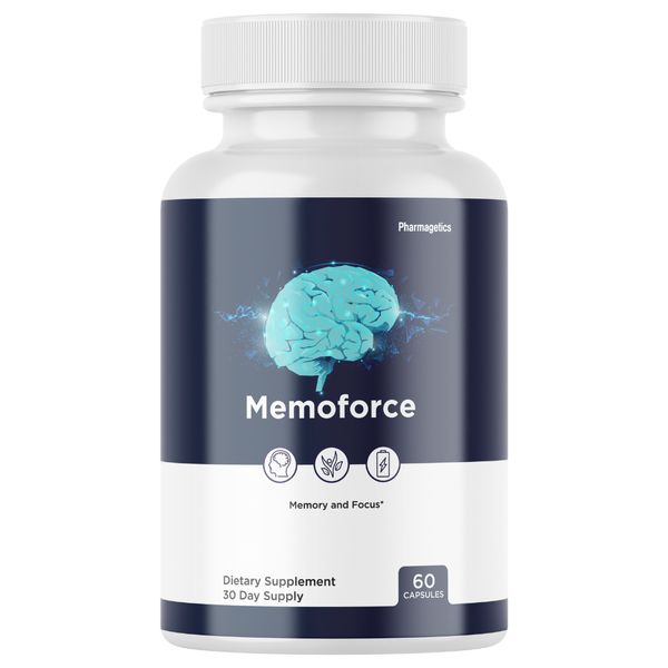 Memoforce Brain and Memory Support Capsules Memo Force - 60 Capsules Genuine