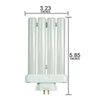 Full Spectrum T4 Fluorescent Light Replacement Bulb, FML27 6500 Natural Daylight
