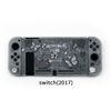 Protective Slim Case for Nintendo Switch OLED, Dockable Hard Shell for Switch OLED .Ergonomic Grip Cover for Joycon。Black Butterfly (Switch（2017）)