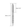 uxcell Machine Tap #8-32 UNC Thread 2B Class 3 Flutes High Speed Steel Screw Threading Tap Tapping Tool 3pcs