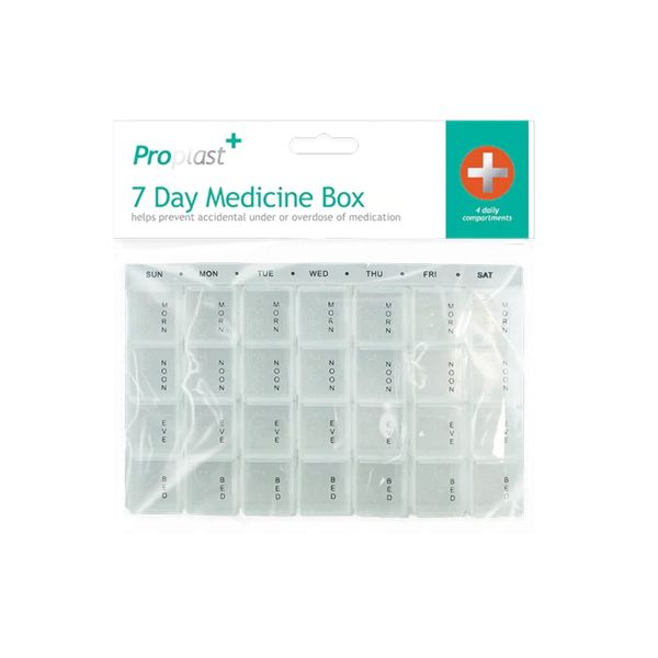 7 Days Medicine Pill Box Dispenser
