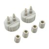Sarini 2Pcs CO2 Generator, Carbon Dioxide Reactor Fish Tank DIY Quick Twist Bottle Cap Air Diffuser Generator Part