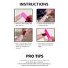 Sethexy Minimal French Short Square False Nails Collection Nude Pink Press on Nails Glossy Fake Nails 24Pcs Full Cover Acrylic Stick on Nails for Women and Girls