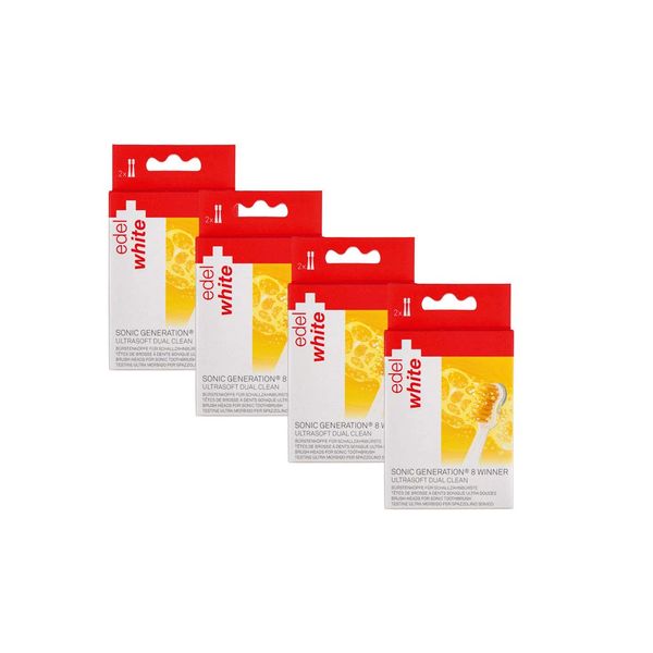 Edel+White® Sonic Heads Generation 8 Winner Soft Pack of 4