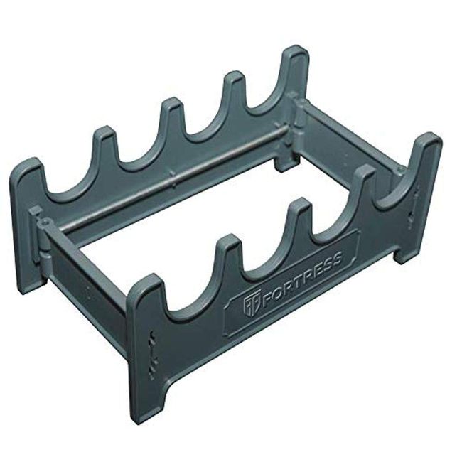 Fortress 4 Position Pistol Rack, Gray