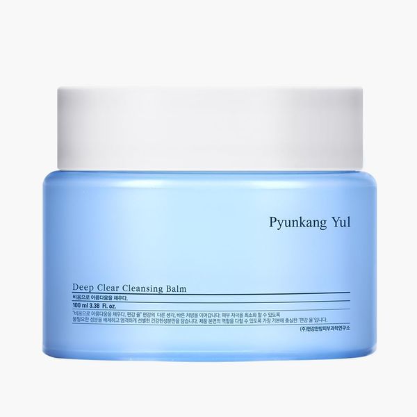 [PKY] Pyunkang Yul Deep Clear Cleansing Balm, All-in-One Gesichtsreinigung zur gründlichen Entfernung von starkem Make-up, Feuchtigkeitsfinish mit pflanzlichem Öl, koreanische Hautpflege, 100ml