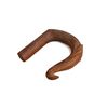 Carved Wooden Walking Stick Handle Full Turned