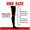 ACE Brand Knee Brace with Dual Side Stabilizers for Compression and Support
