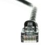 Pack of 20 Cables 14 Foot Cat5e Black RJ45 Ethernet Network Patch Cable Booted