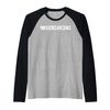 Wakeboarder Wakesurfing Wakeboarding Raglan, black, S
