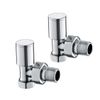 Inta Modern Chrome Radiator Valves