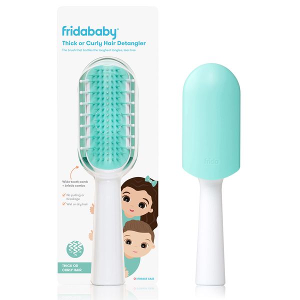 Frida Baby Thick or Curly Hair Detangling Kids Brush