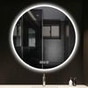 Modern 24'' LED Bathroom Vanity Mirror Dimming Bluetooth For Making up/ Shaving