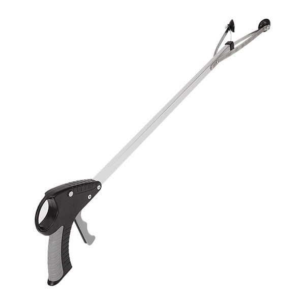 Vive Suction Cup Grabber Reacher 32" - Elderly Grab It Reaching Pickup Tool Heavy Duty for Seniors - Trash, Sticks, Litter Picker Upper - Extra Long Reach Handle & Handy Extension Arm Claw