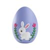Purple Easter Egg Decoration with Custom Name Engraved | Easter Basket Stuffer | Home Décor for Easter | Single Fake Egg | Decorative Standing Easter Eggs | Spring Decorations For Home